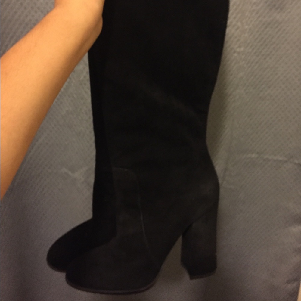 Dolce & Gabbana Knee High Suede Boots